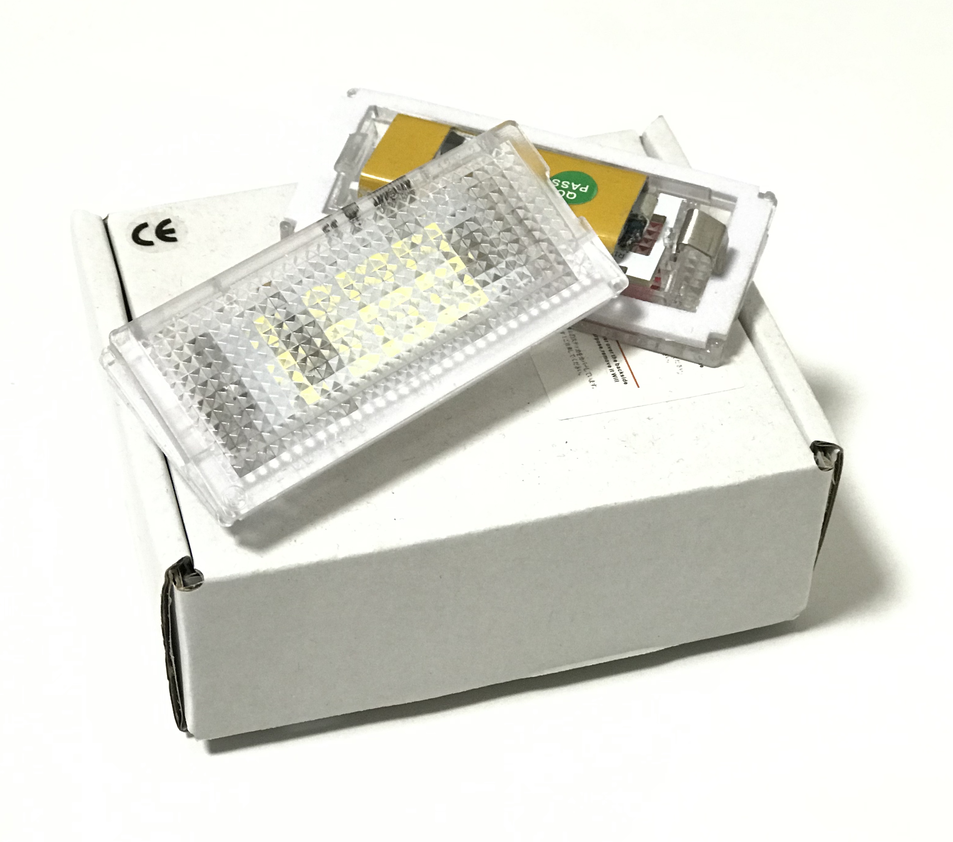 E46 sedan/touring LED numerių apšvietimas