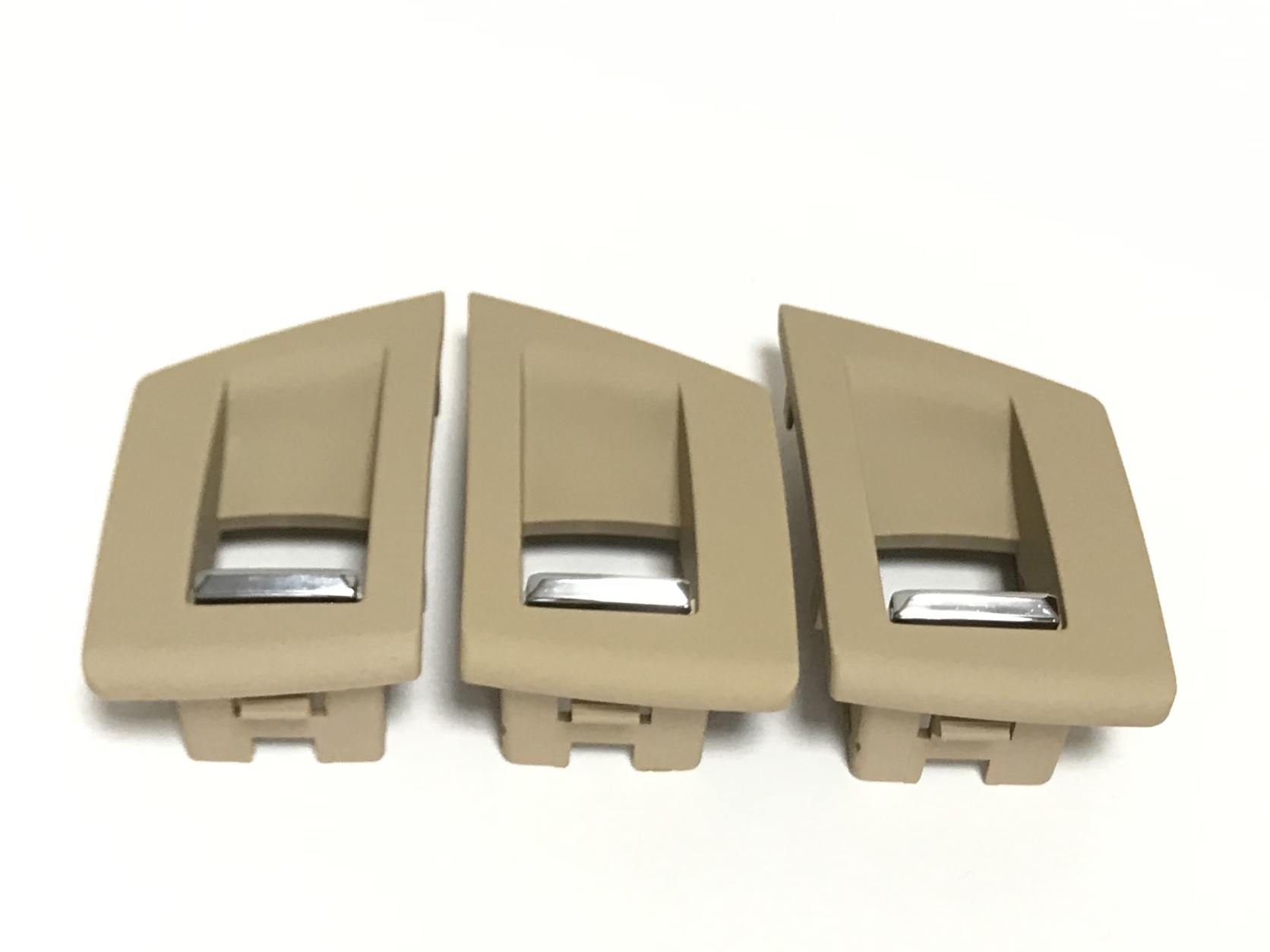 F10 F11 Beige langų mygtukų apvadai (komplektas)